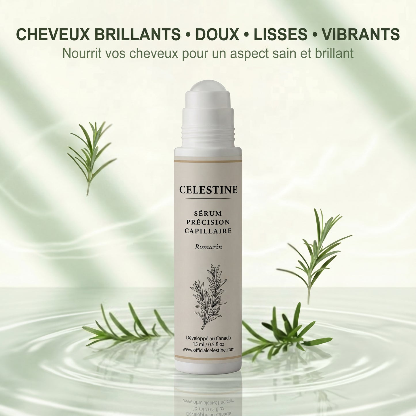 SÉRUM NATUREL AU ROMARIN — LE SOIN CIBLÉ QUI AGIT PENDANT DES HEURES