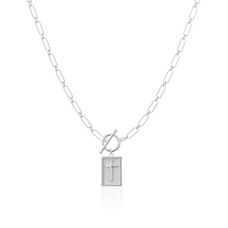 Dainty Nail Cross Necklace - Celestine™