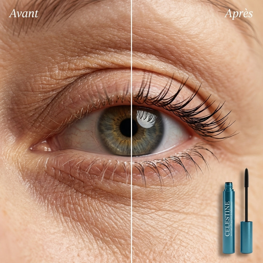 Avant apres : des cils visibles en un seul passage