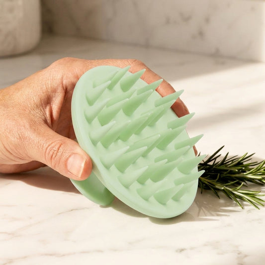 Masseur de cuir chevelu — Optimise l’action du shampoing à la racine