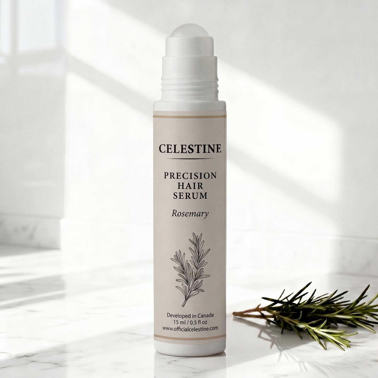 Natural rosemary serum — Targeted root care between washes
