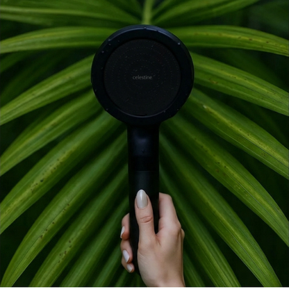 Woda douche filtrée. Wyniki są widoczne. Désormais à portée de main.