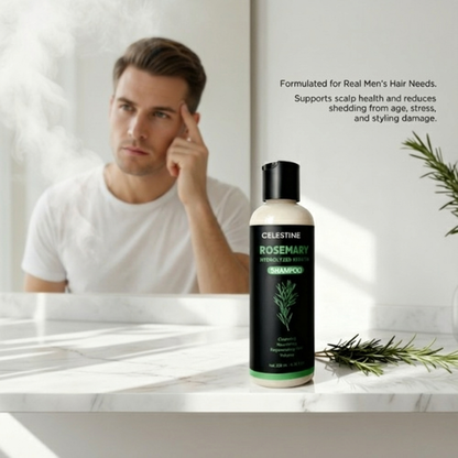 ROSEMARY + KERATIN COMPLEX FOR MEN — FOR STRONGER, THICKER-LOOKING HAIR