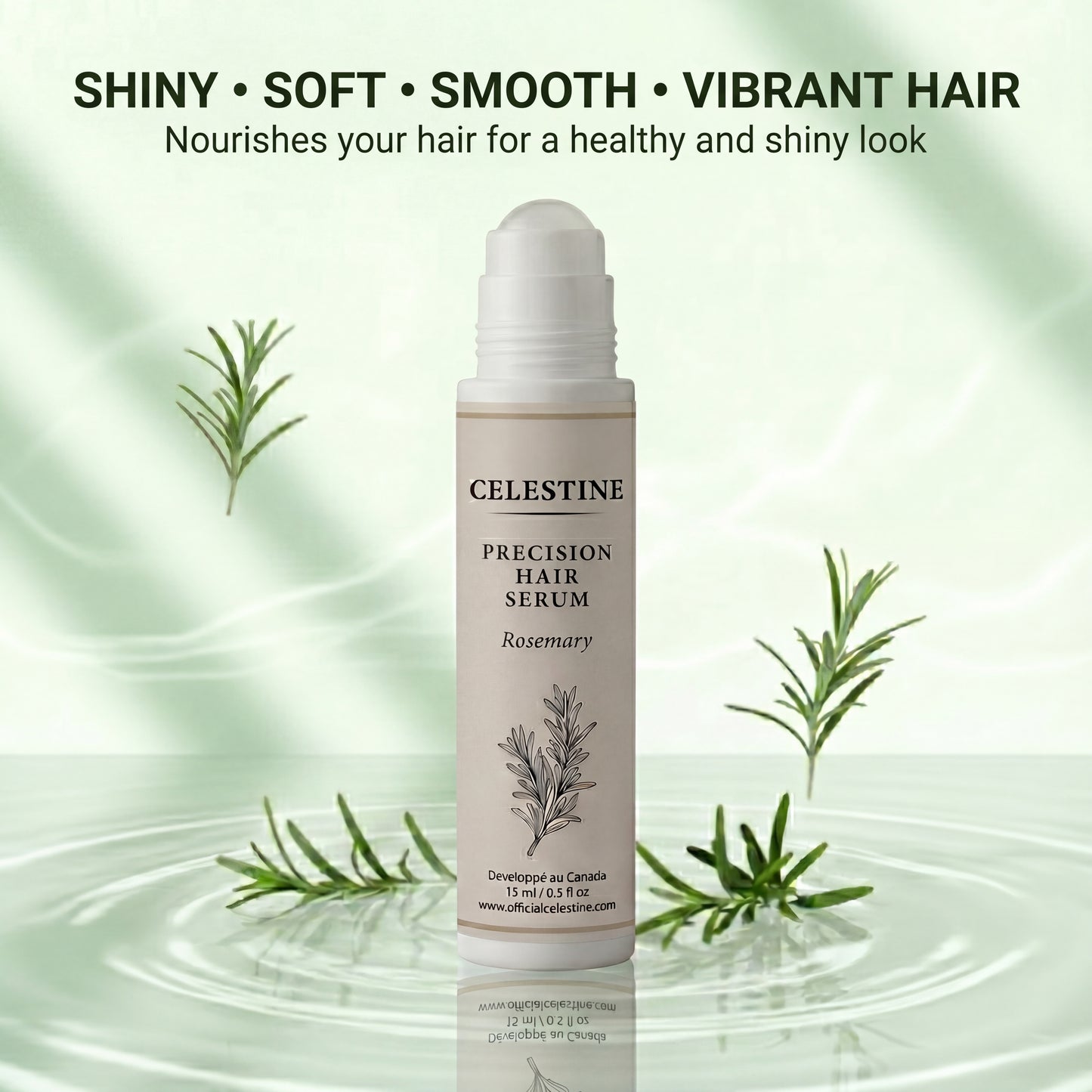 Natural rosemary serum — Targeted root care between washes