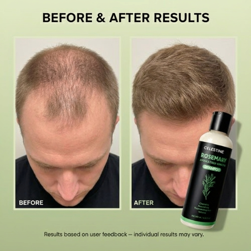 ROSEMARY + KERATIN COMPLEX FOR MEN — FOR STRONGER, THICKER-LOOKING HAIR