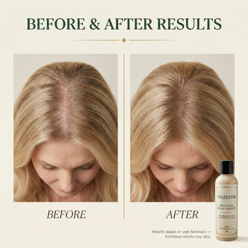 Natural Rosemary & Keratin Shampoo — For Thicker-Looking, Fuller Hair
