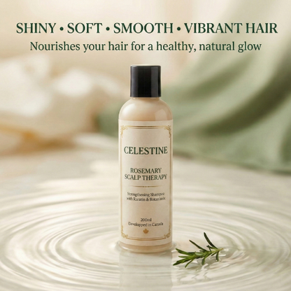 Natural Rosemary & Keratin Shampoo — For Thicker-Looking, Fuller Hair