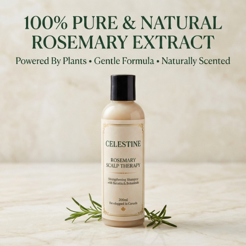 Natural Rosemary & Keratin Shampoo — For Thicker-Looking, Fuller Hair