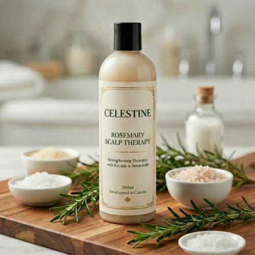 Natural Rosemary & Keratin Shampoo — For Thicker-Looking, Fuller Hair