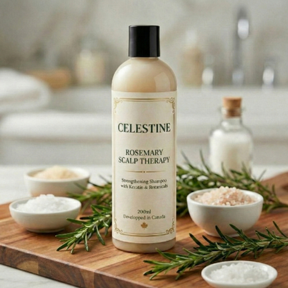 Natural Rosemary & Keratin Shampoo — For Thicker-Looking, Fuller Hair